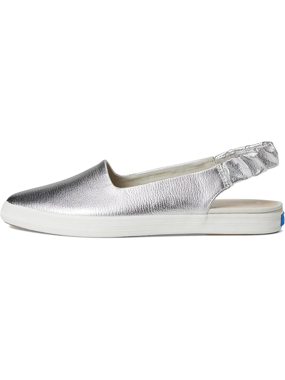 Балетки Keds Point Slingback — изображение 4 из 7, серебристый металлик