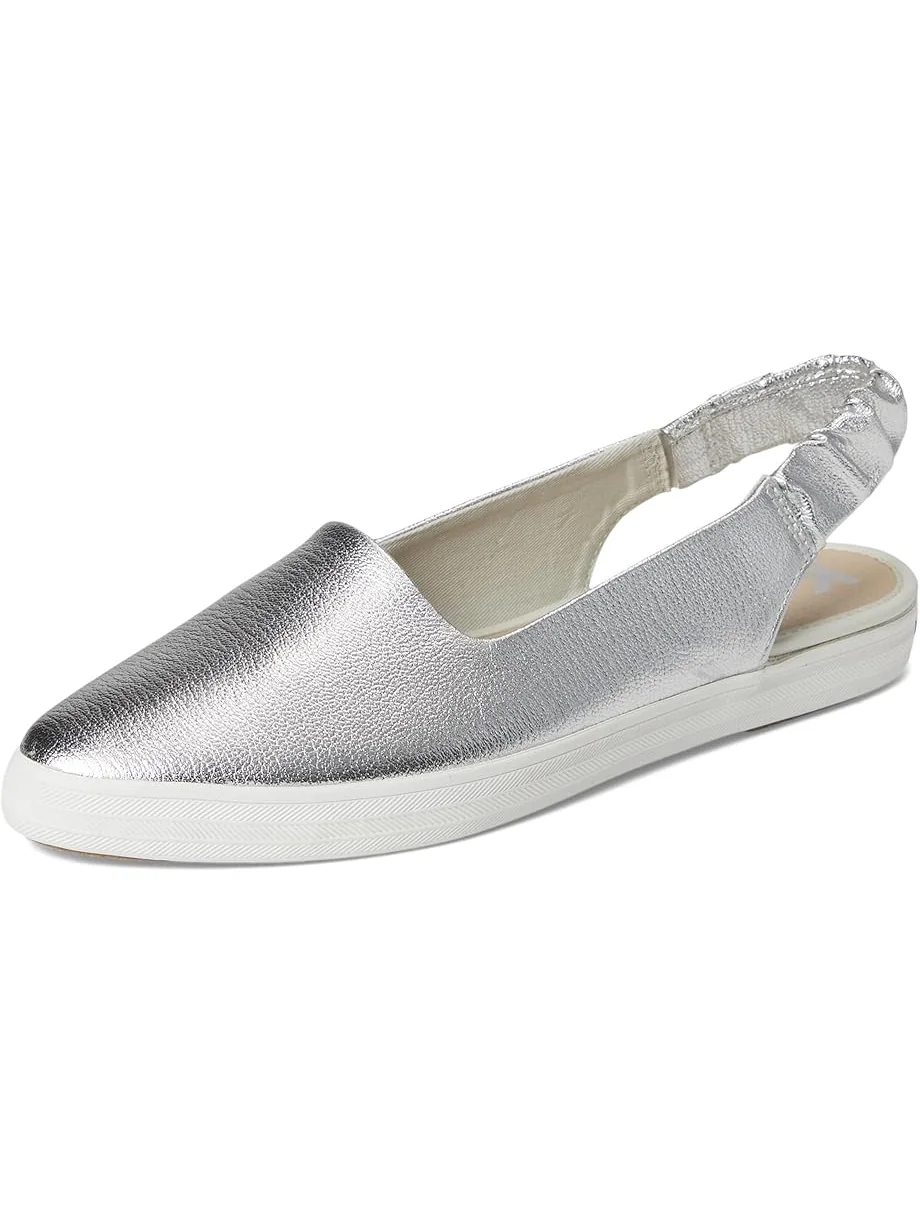 Балетки Keds Point Slingback — изображение 7 из 7, серебристый металлик