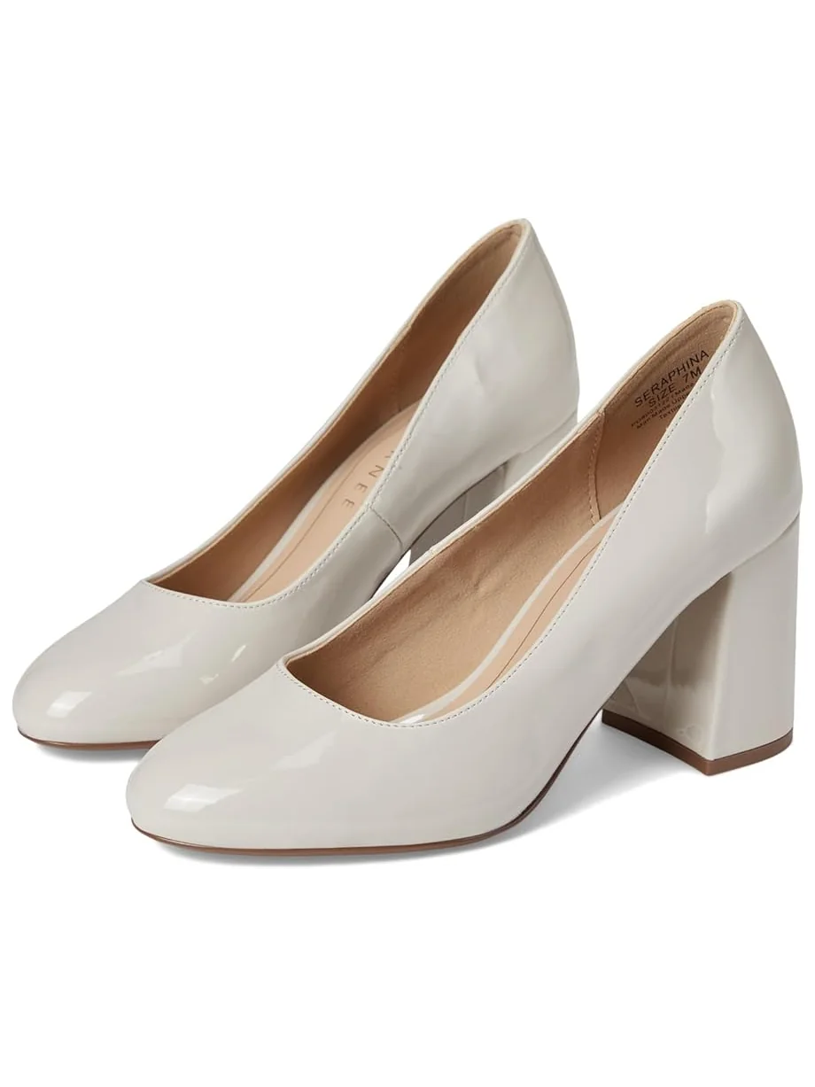 Туфли Journee Collection Seraphina, цвет Patent/Bone — изображение 1 из 7
