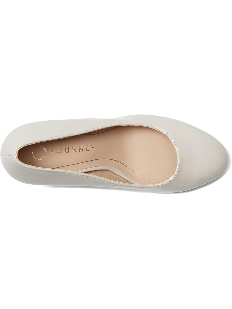 Туфли Journee Collection Seraphina, цвет Patent/Bone — изображение 2 из 7
