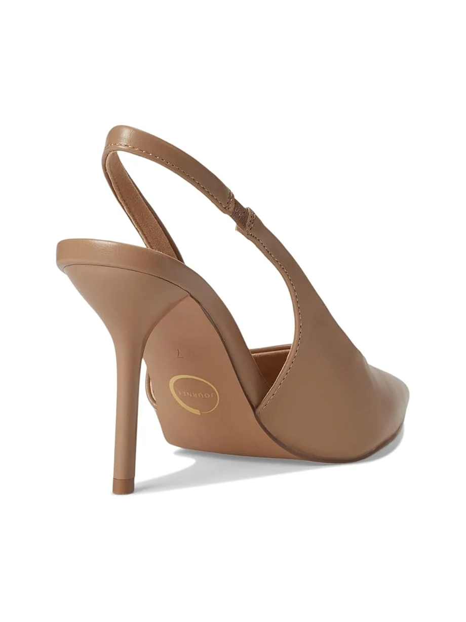 Туфли Journee Collection Tru Comfort Foam Elenney Pumps — изображение 5 из 7, бежевый
