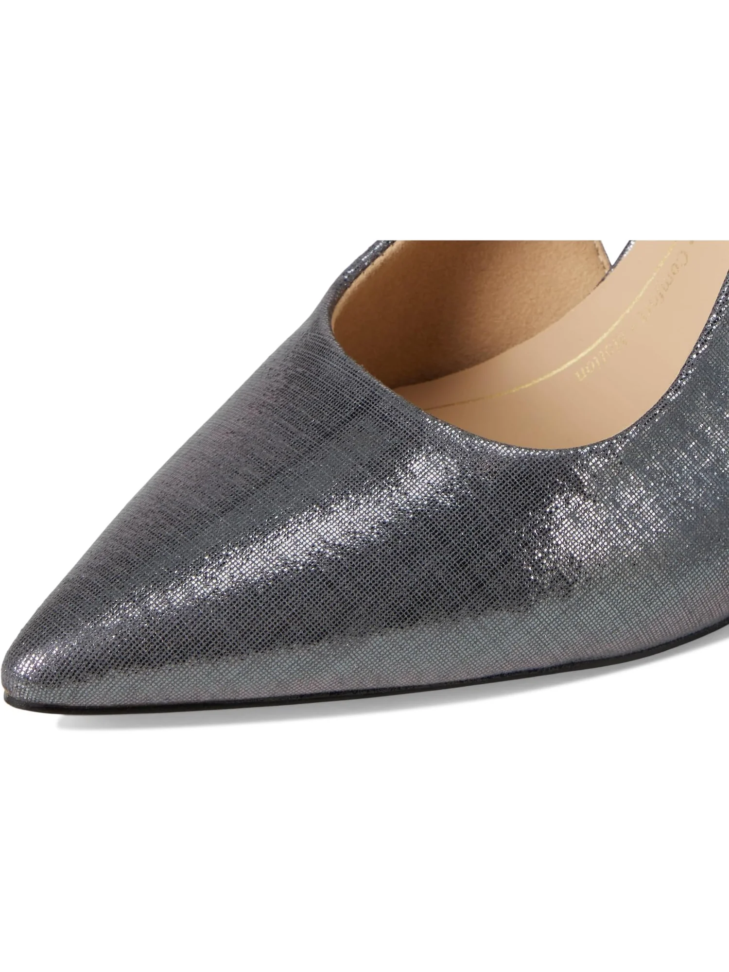 Туфли Journee Collection Women's Elenney — изображение 6 из 7, серебристый
