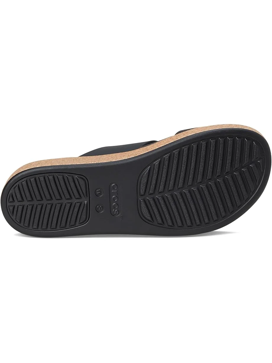 Сандалии Crocs Brooklyn Cork Buckle Sandals — изображение 3 из 7, черный