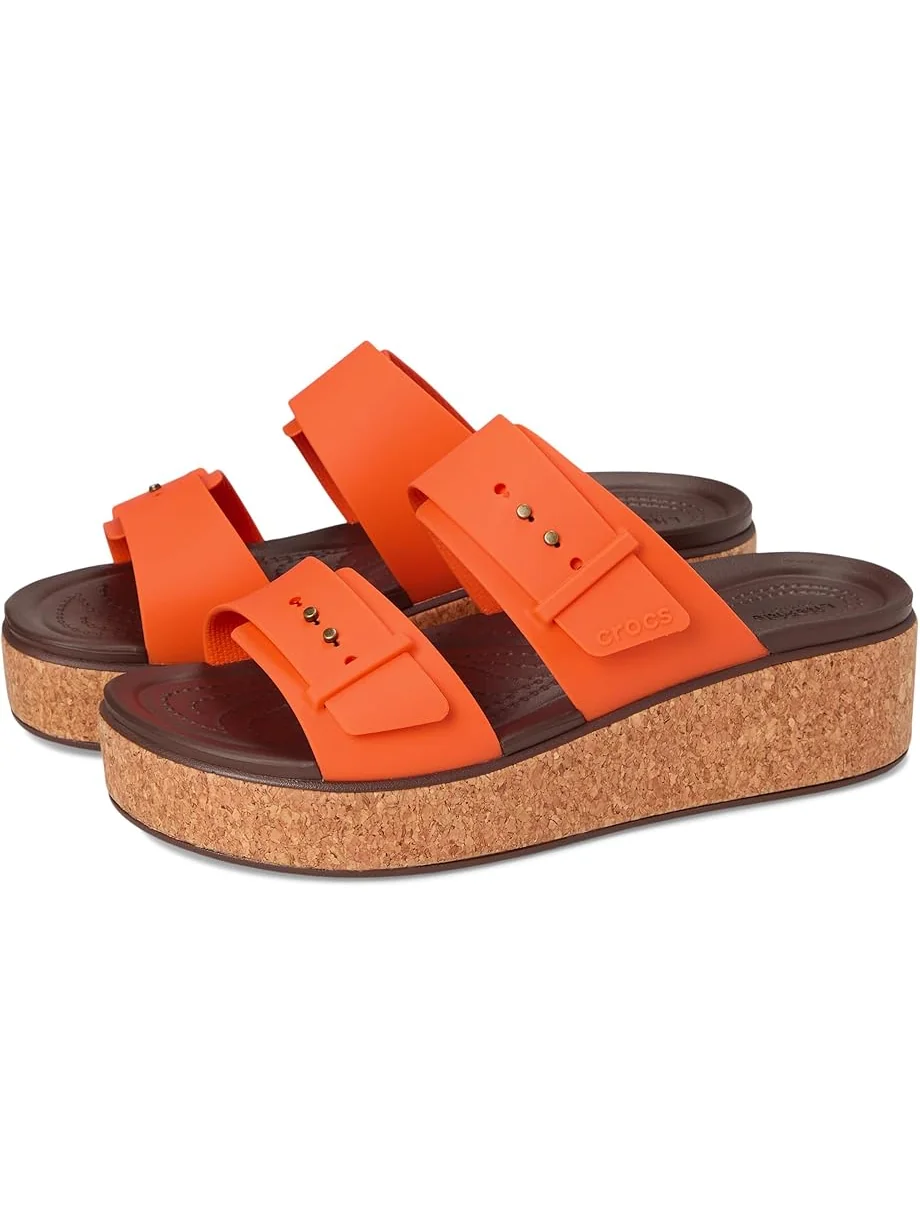 Сандалии Crocs Brooklyn Cork Buckle Sandals