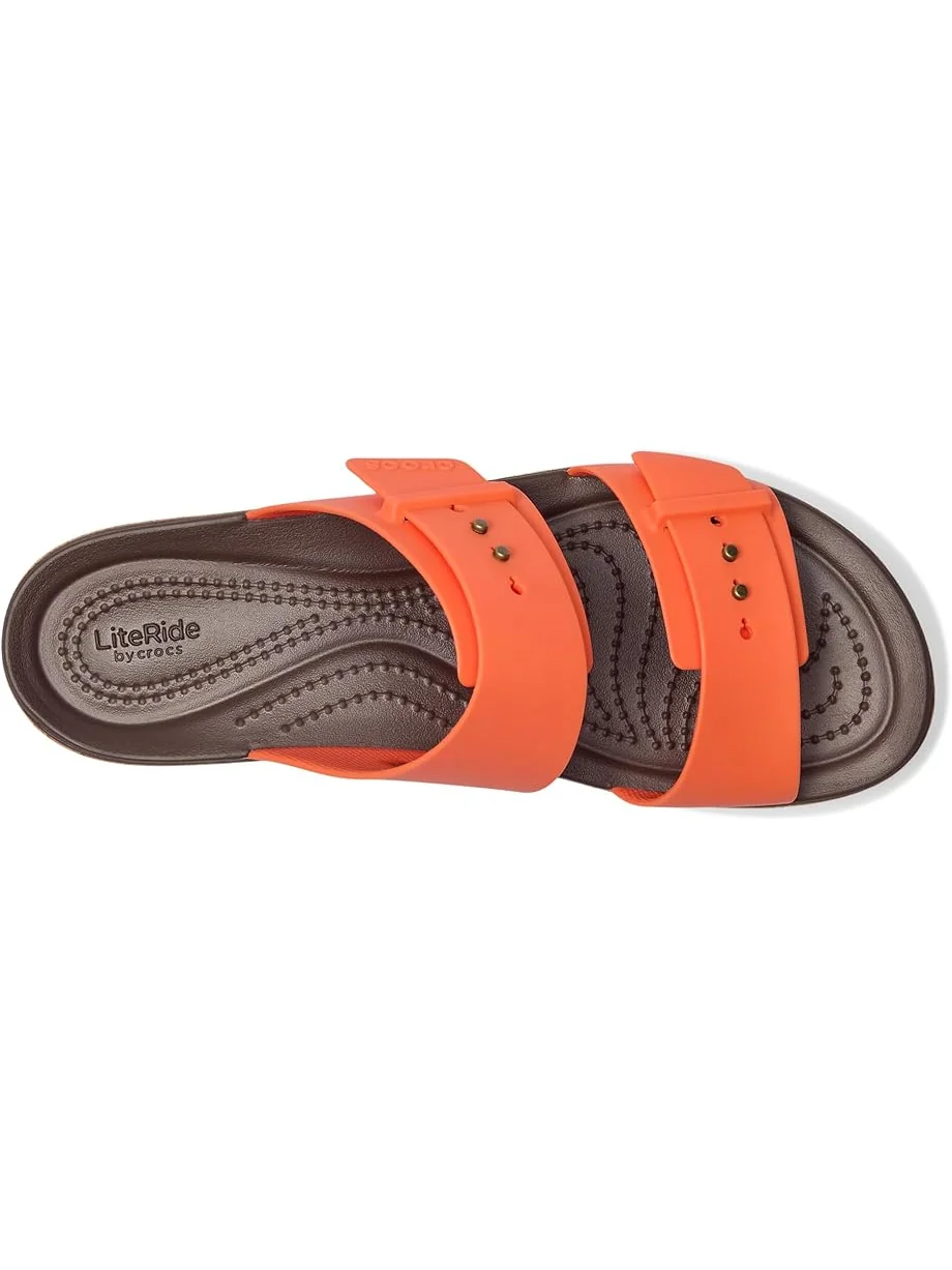 Сандалии Crocs Brooklyn Cork Buckle Sandals — изображение 2 из 7, желтый