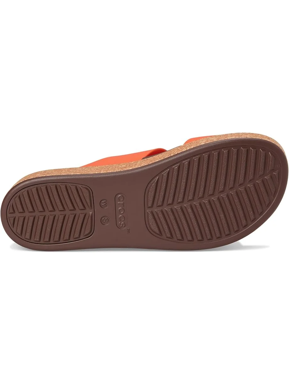 Сандалии Crocs Brooklyn Cork Buckle Sandals — изображение 3 из 7, желтый
