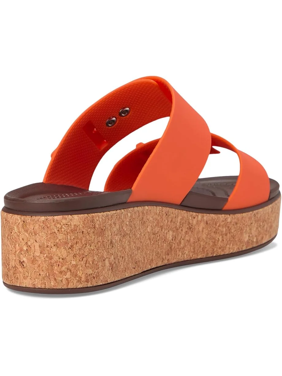 Сандалии Crocs Brooklyn Cork Buckle Sandals — изображение 5 из 7, желтый