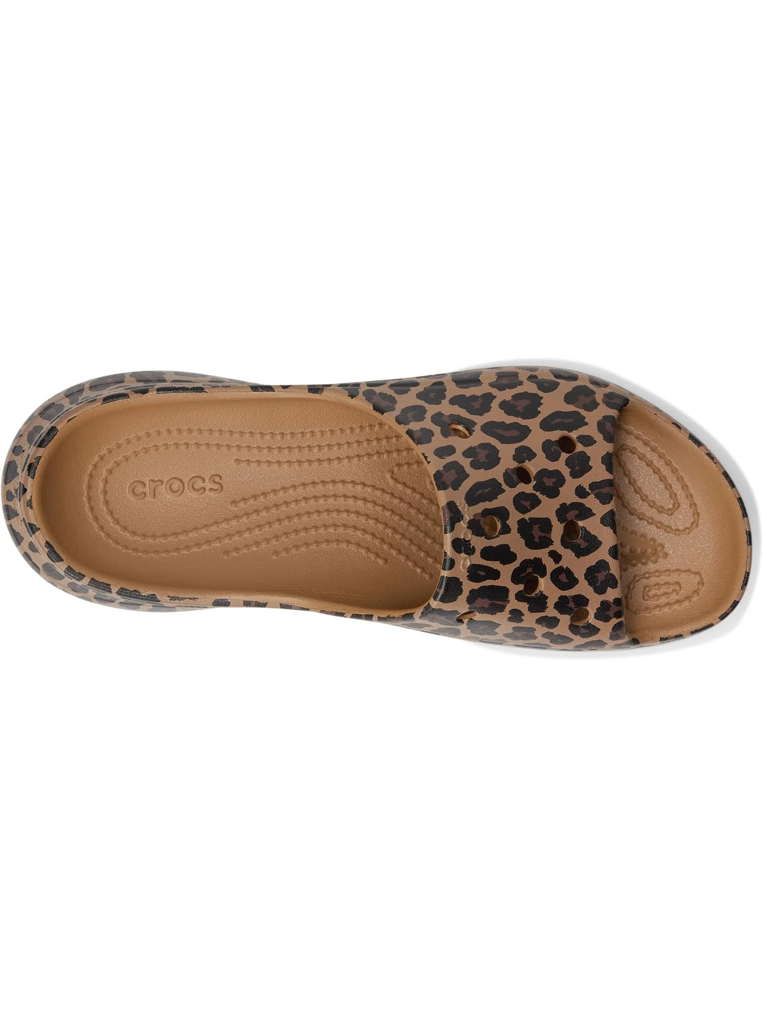 Сандалии Crocs Bae Slide — изображение 2 из 7, коричневый