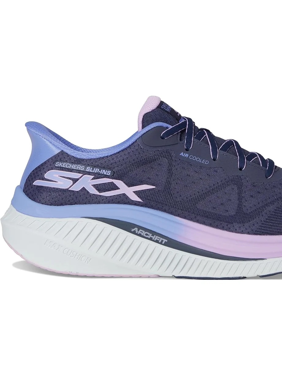Кроссовки SKECHERS Performance Max Cushioning Arch Fit Areena Hands Free Slip-Ins — изображение 6 из 7, темно-синий