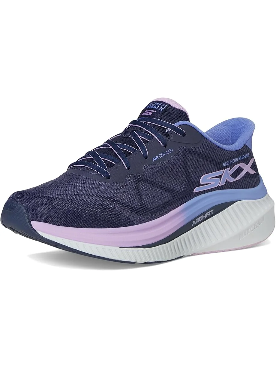 Кроссовки SKECHERS Performance Max Cushioning Arch Fit Areena Hands Free Slip-Ins — изображение 7 из 7, темно-синий