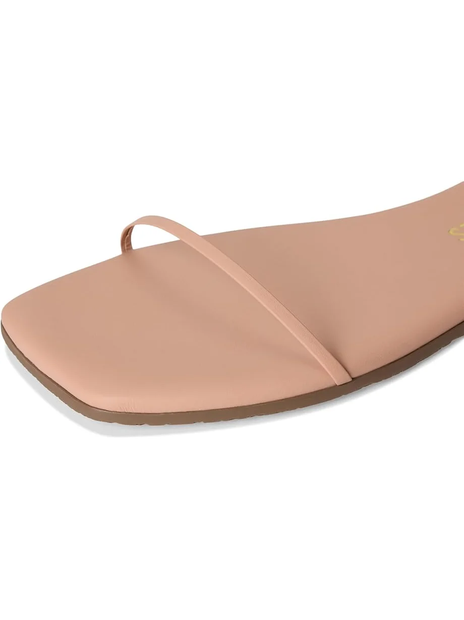 Сандалии TKEES Square Toe Twiggy — изображение 2 из 7, бежевый