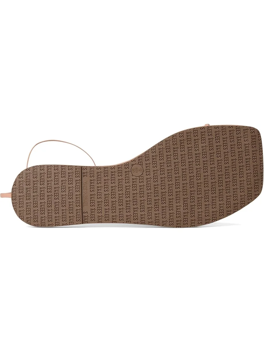 Сандалии TKEES Square Toe Twiggy — изображение 3 из 7, бежевый