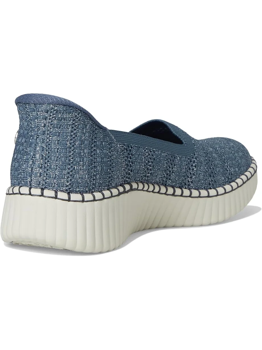 Кроссовки SKECHERS Martha Stewart Wilshire Blvd - Glimmer Step Hands Free Slip-Ins — изображение 5 из 7, серый
