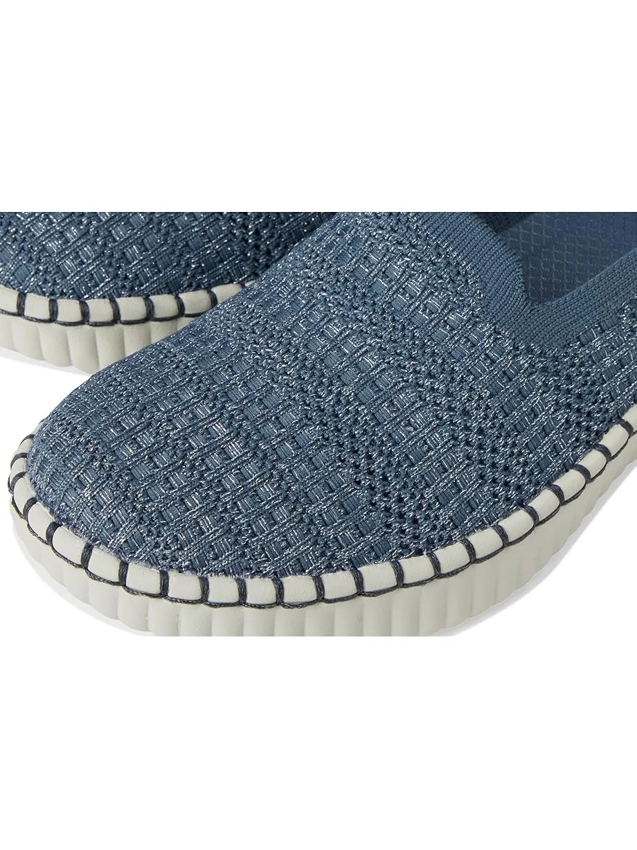 Кроссовки SKECHERS Martha Stewart Wilshire Blvd - Glimmer Step Hands Free Slip-Ins — изображение 6 из 7, серый