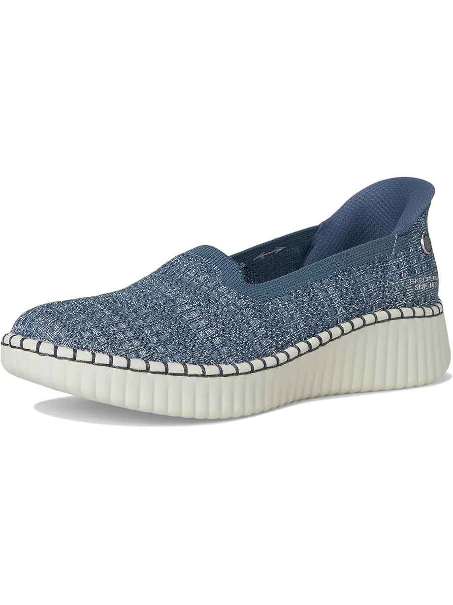 Кроссовки SKECHERS Martha Stewart Wilshire Blvd - Glimmer Step Hands Free Slip-Ins — изображение 7 из 7, серый