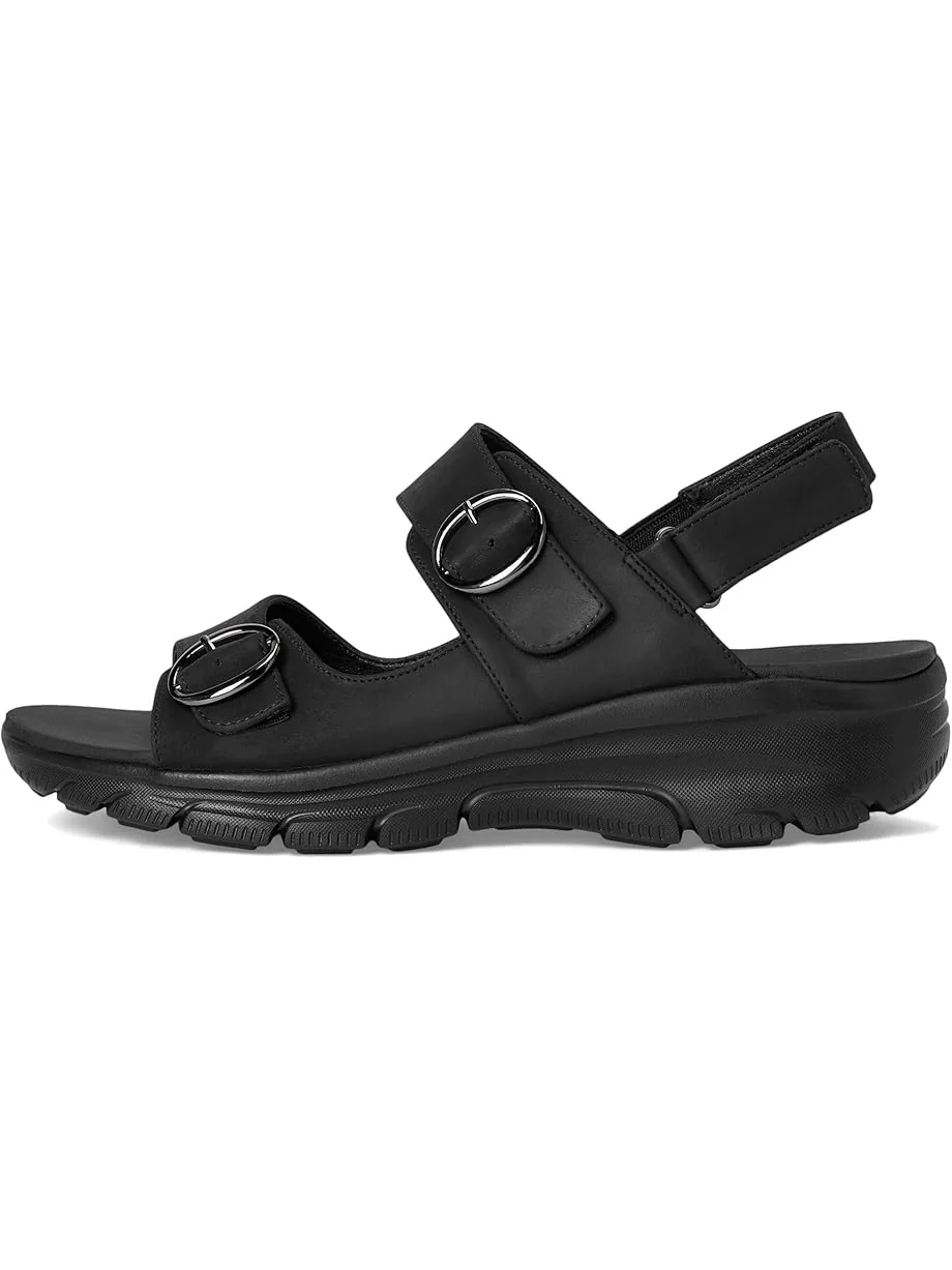 Сандалии SKECHERS Easy Going - Certified Charm — изображение 4 из 7, черный/черный