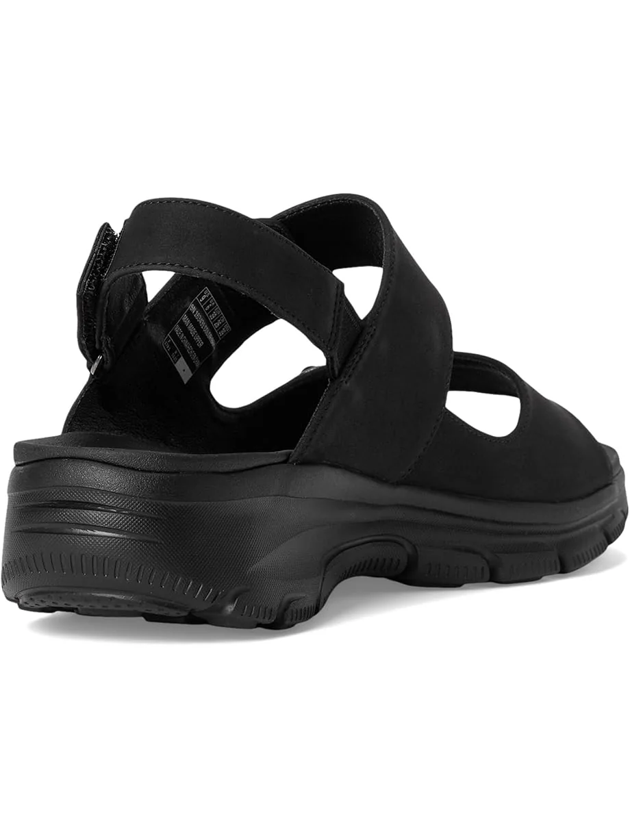Сандалии SKECHERS Easy Going - Certified Charm — изображение 5 из 7, черный/черный