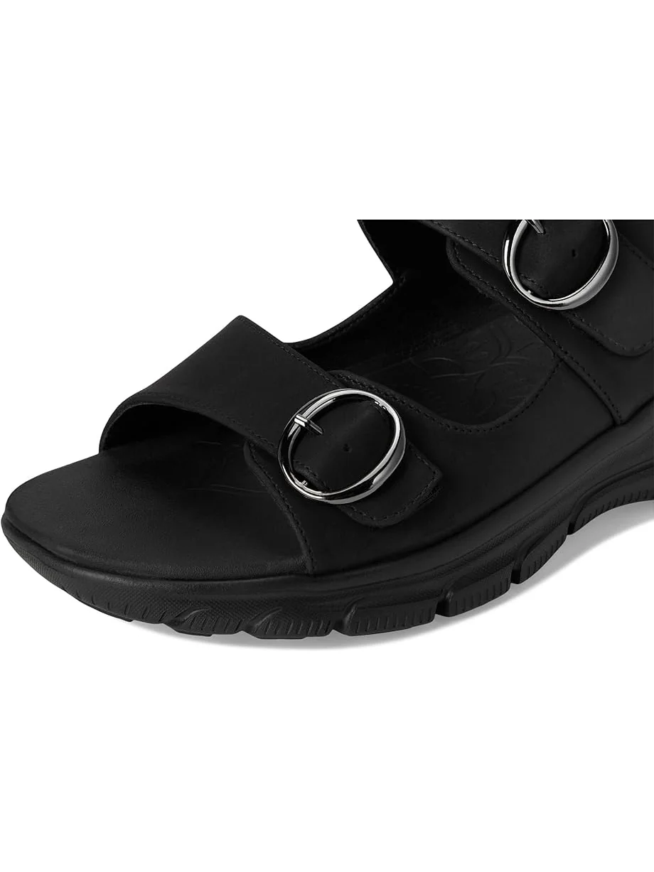 Сандалии SKECHERS Easy Going - Certified Charm — изображение 6 из 7, черный/черный