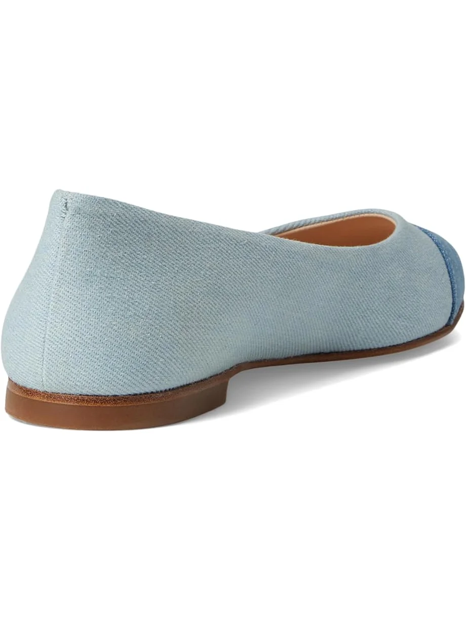 Балетки French Sole Nina — изображение 5 из 7, джинсовый синий