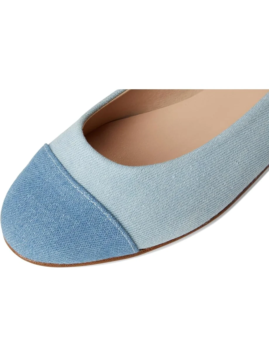 Балетки French Sole Nina — изображение 6 из 7, джинсовый синий