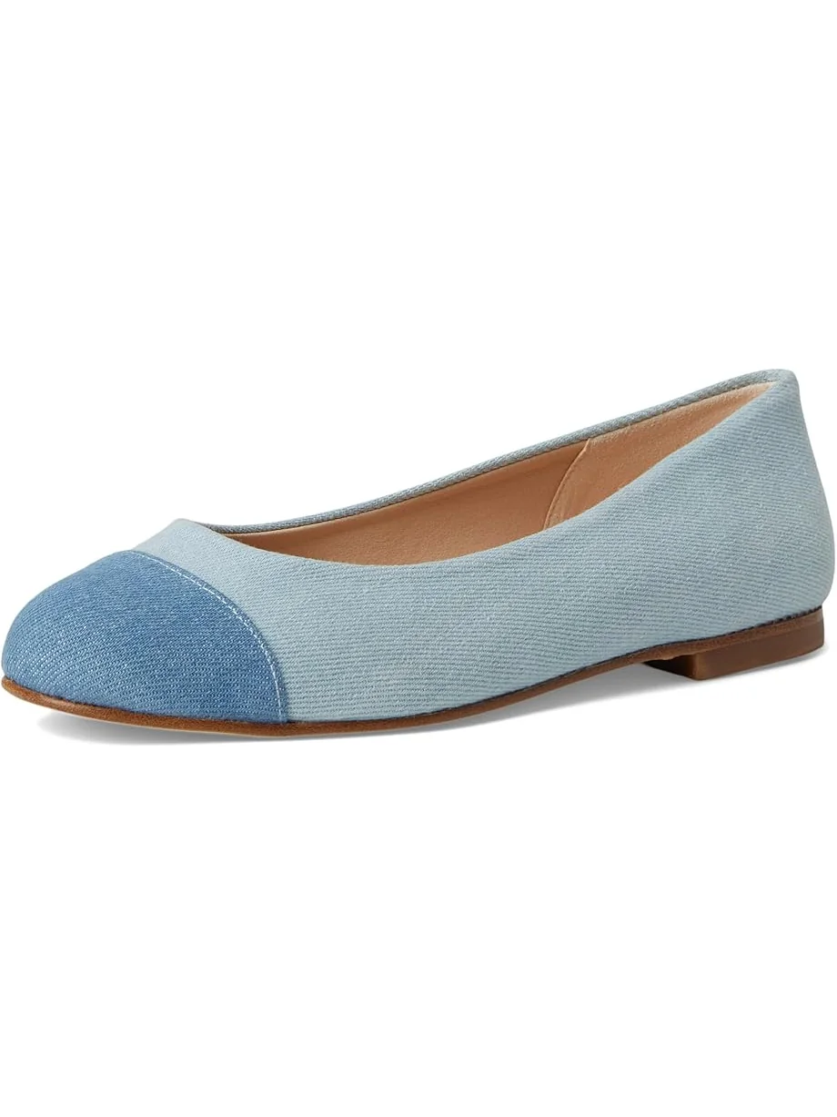 Балетки French Sole Nina — изображение 7 из 7, джинсовый синий