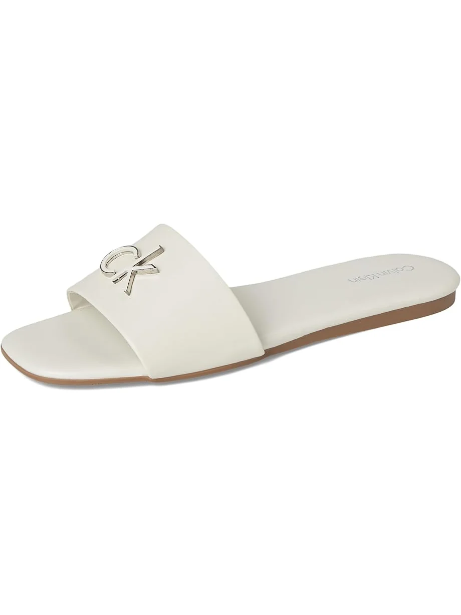 Шлепанцы женские Calvin Klein Yancie — изображение 7 из 7, кремовый