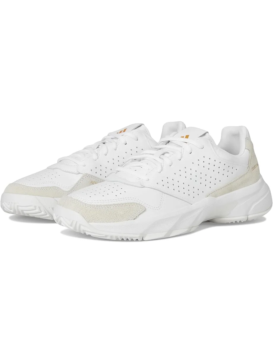 Кроссовки adidas Courtjam Control 3 Tennis Shoe — изображение 1 из 7, белый/белый/белый