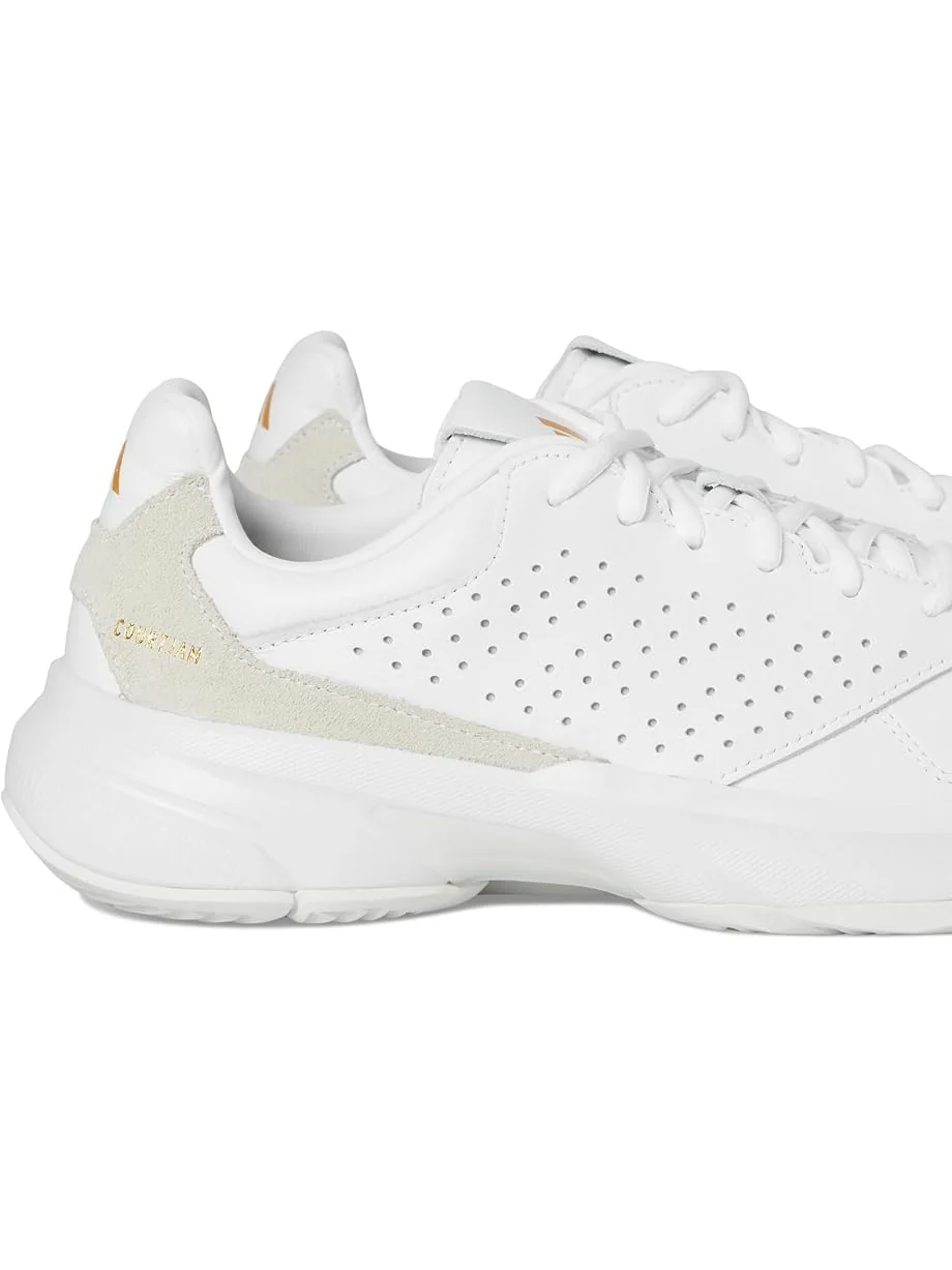 Кроссовки adidas Courtjam Control 3 Tennis Shoe — изображение 6 из 7, белый/белый/белый