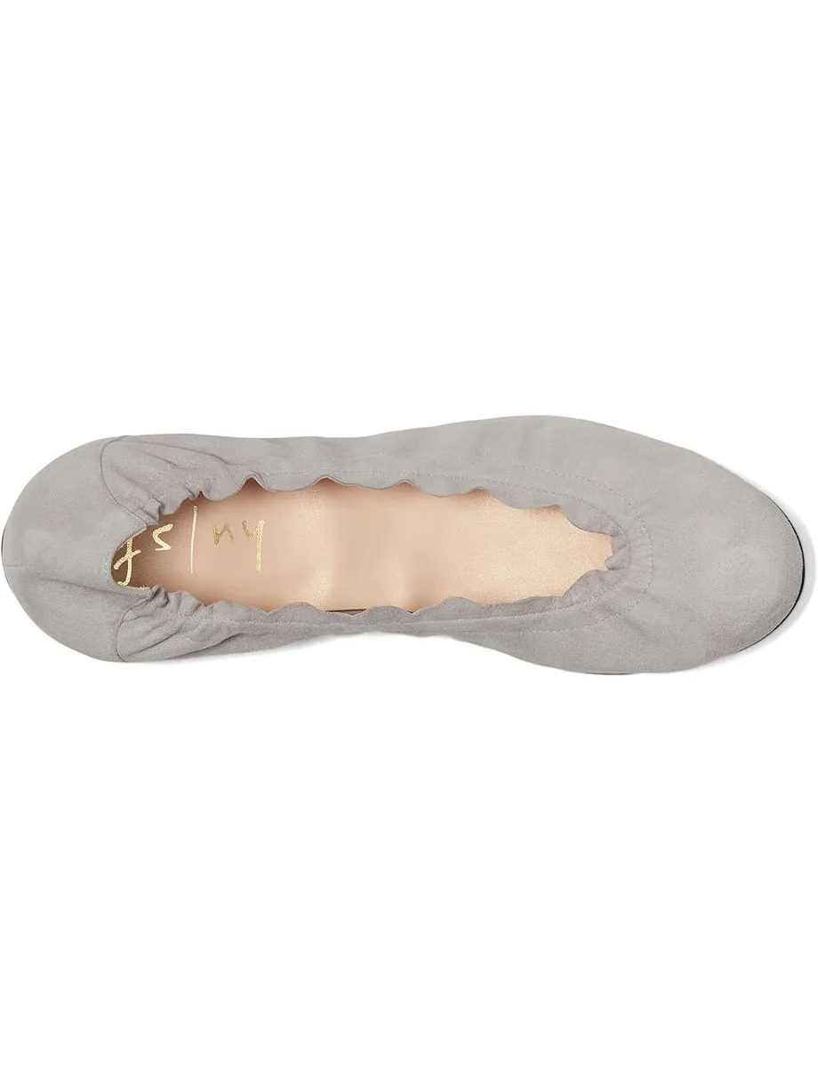 Балетки French Sole Cuff Flat — изображение 2 из 7, серый
