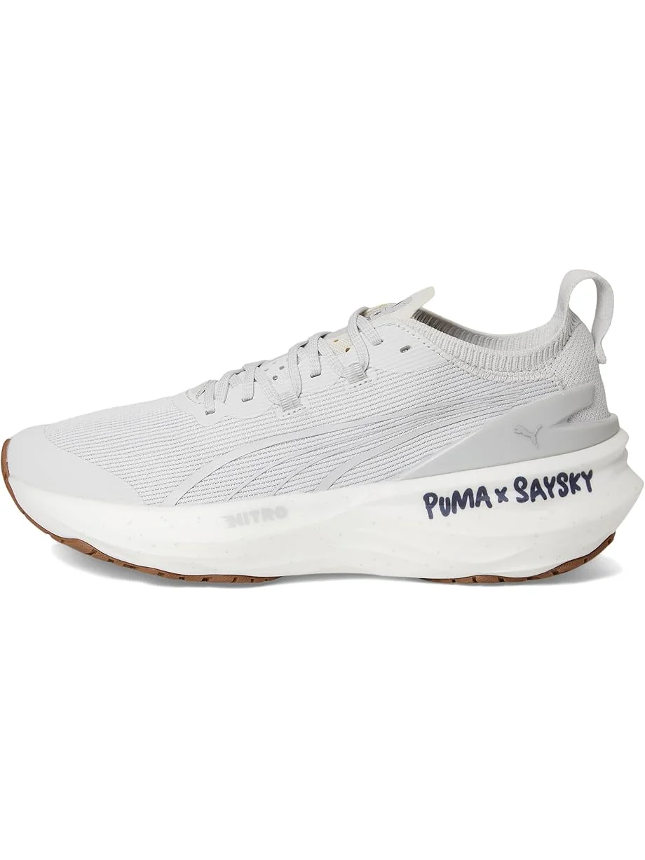 Кроссовки PUMA Foreverrun Nitro 2 Saysky Running Shoes — изображение 4 из 7, серый/светлый серый
