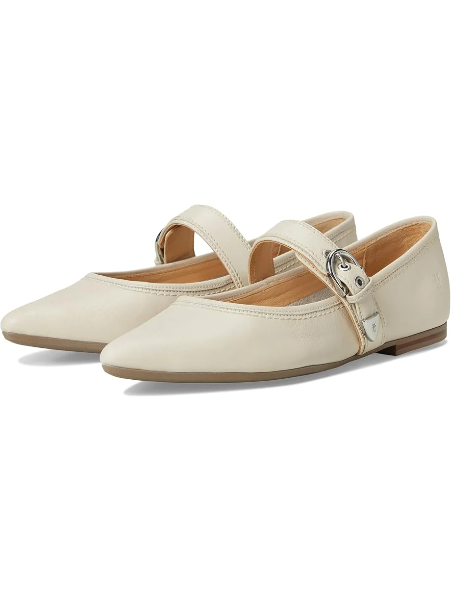 Балетки Frye Heather Bucckle Mary Jane — изображение 1 из 7, белый