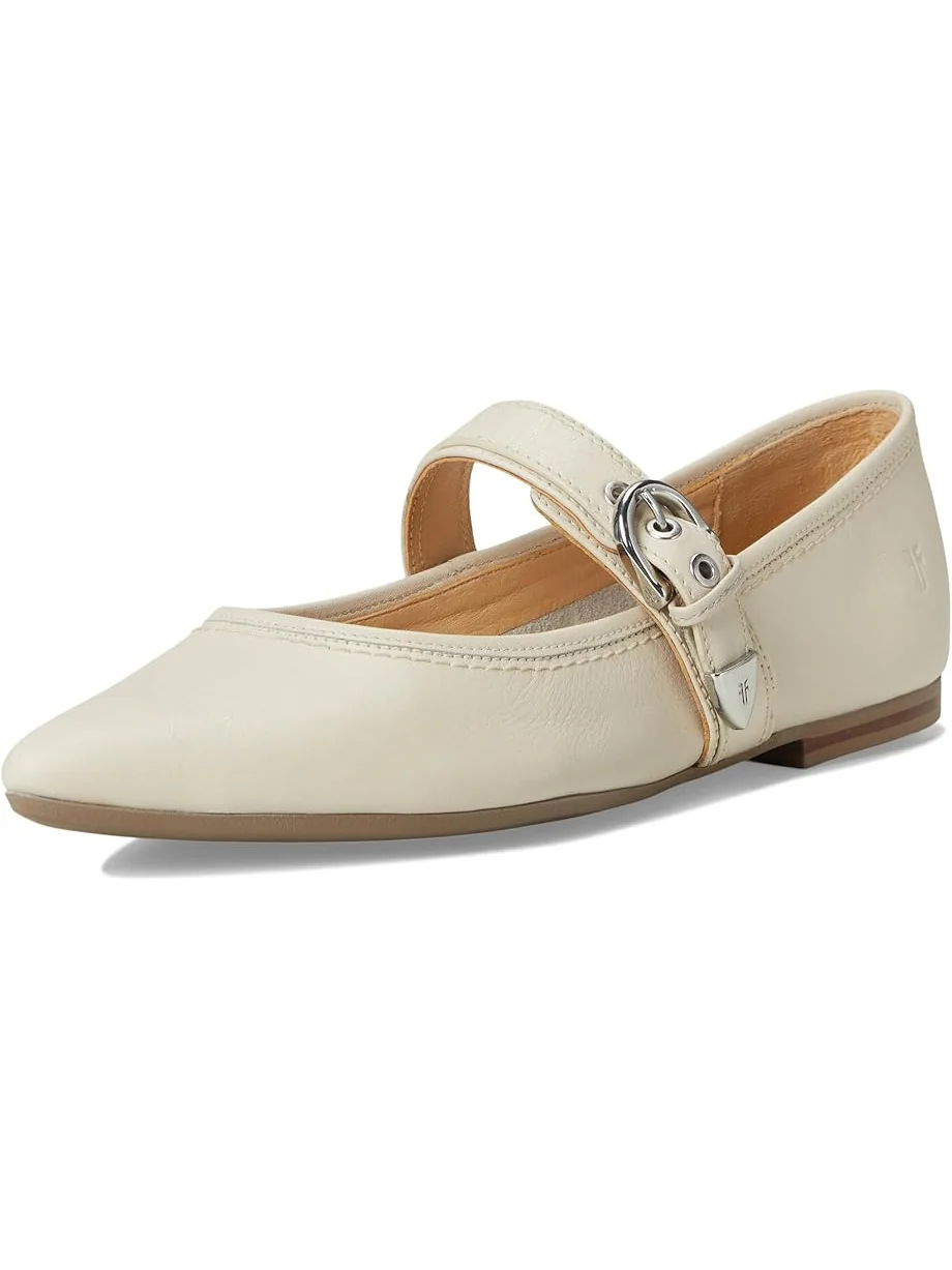 Балетки Frye Heather Bucckle Mary Jane — изображение 7 из 7, белый