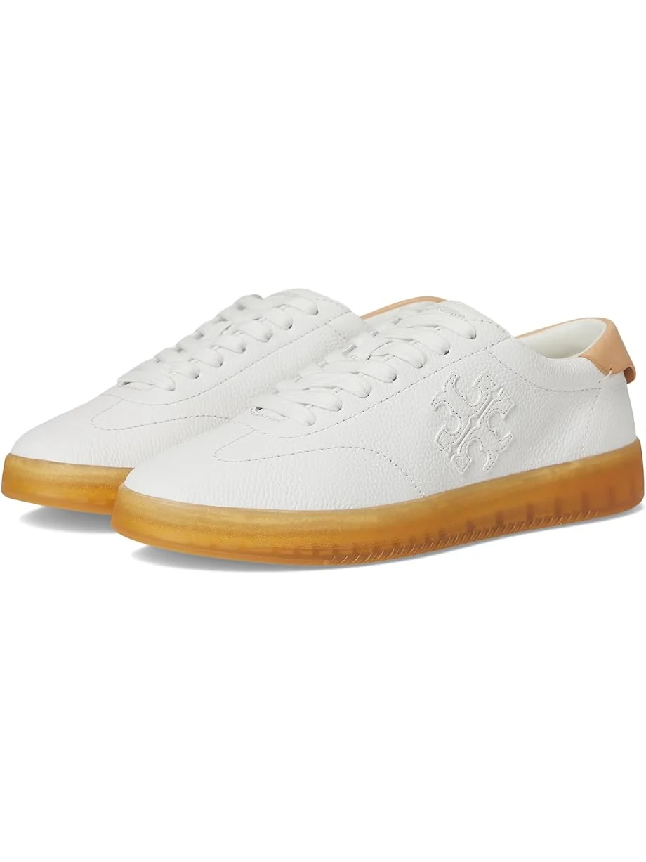 Кроссовки Tory Burch Phoenix Sneakers, цвет Purity/Purity/Brushed Almond — изображение 1 из 7