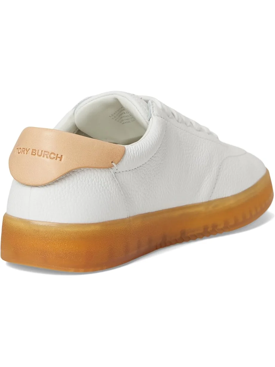 Кроссовки Tory Burch Phoenix Sneakers, цвет Purity/Purity/Brushed Almond — изображение 5 из 7