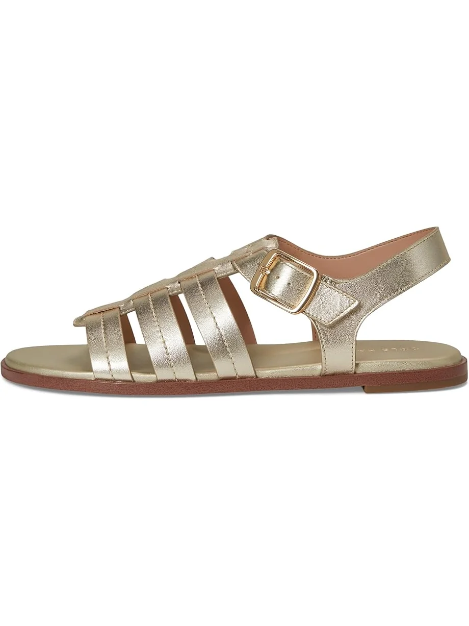 Сандалии Cole Haan Flynn Fishman Sandals — изображение 4 из 7, золотистый