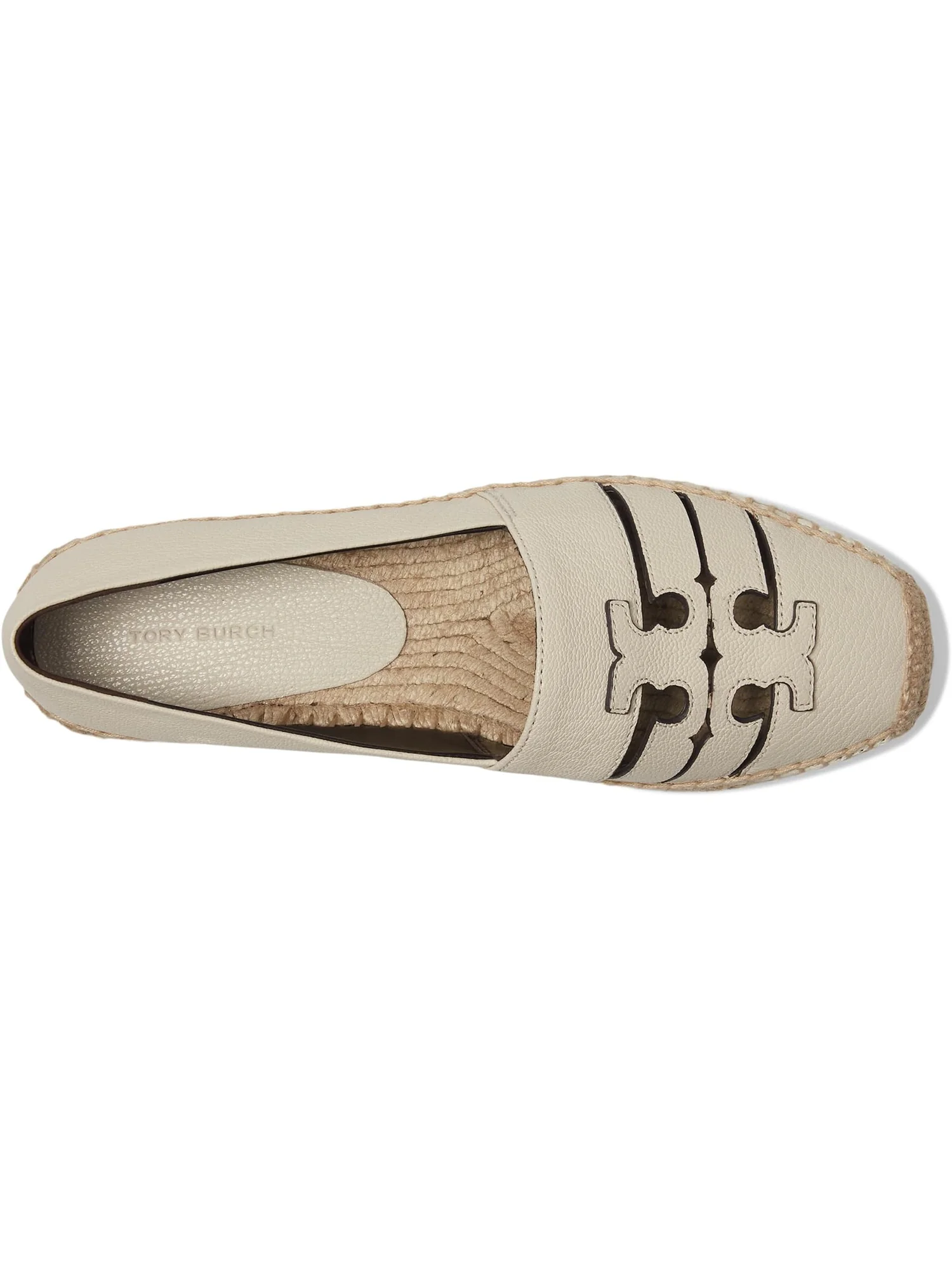 Балетки Tory Burch Ines Multi Strap Platform Espadrille — изображение 2 из 7, светлый кремовый