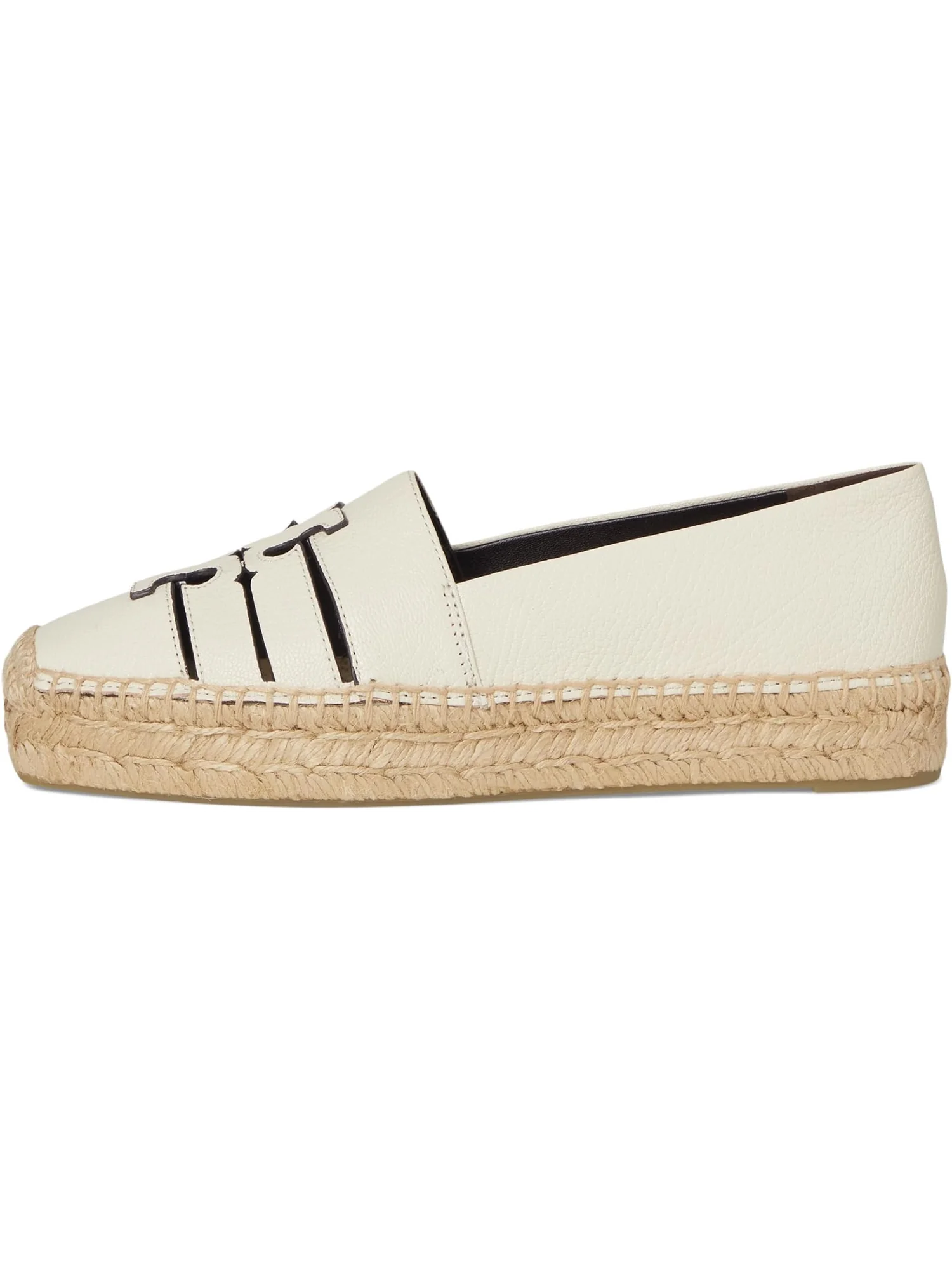 Балетки Tory Burch Ines Multi Strap Platform Espadrille — изображение 4 из 7, светлый кремовый