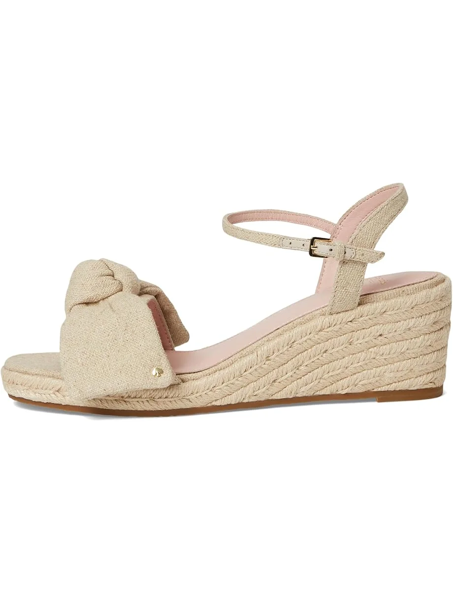Туфли Kate Spade New York Leandra Espadrille Wedge Sandal — изображение 4 из 7, прозрачный