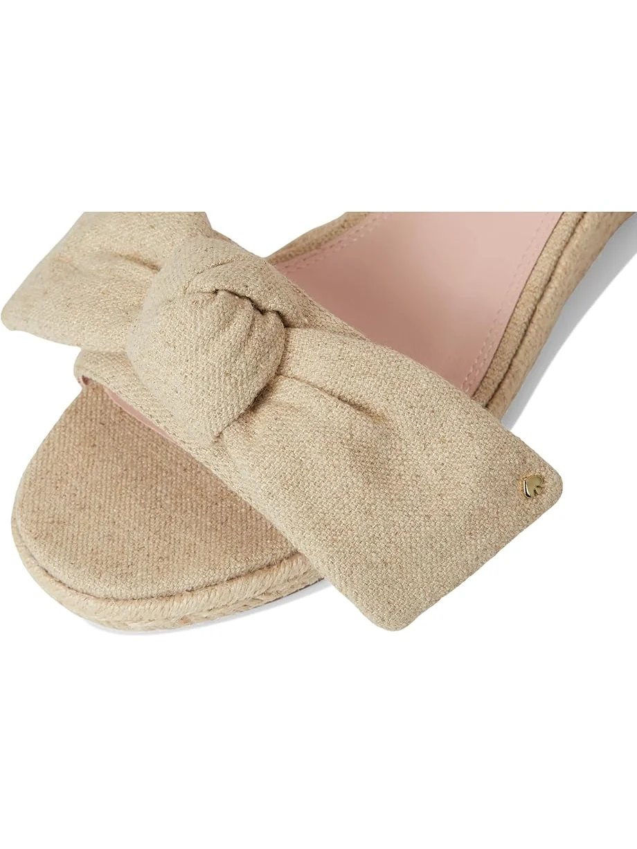Туфли Kate Spade New York Leandra Espadrille Wedge Sandal — изображение 6 из 7, прозрачный