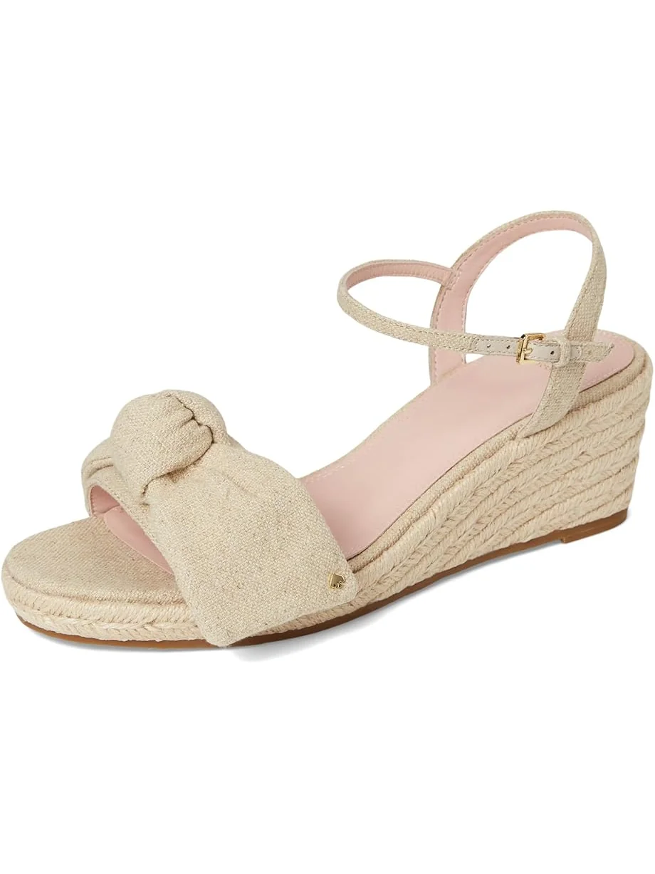 Туфли Kate Spade New York Leandra Espadrille Wedge Sandal — изображение 7 из 7, прозрачный