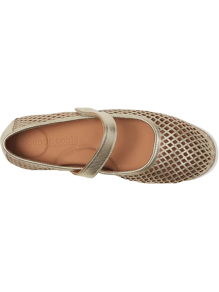 Балетки Gentle Souls by Kenneth Cole Sienna — изображение 2 из 7, золотистый