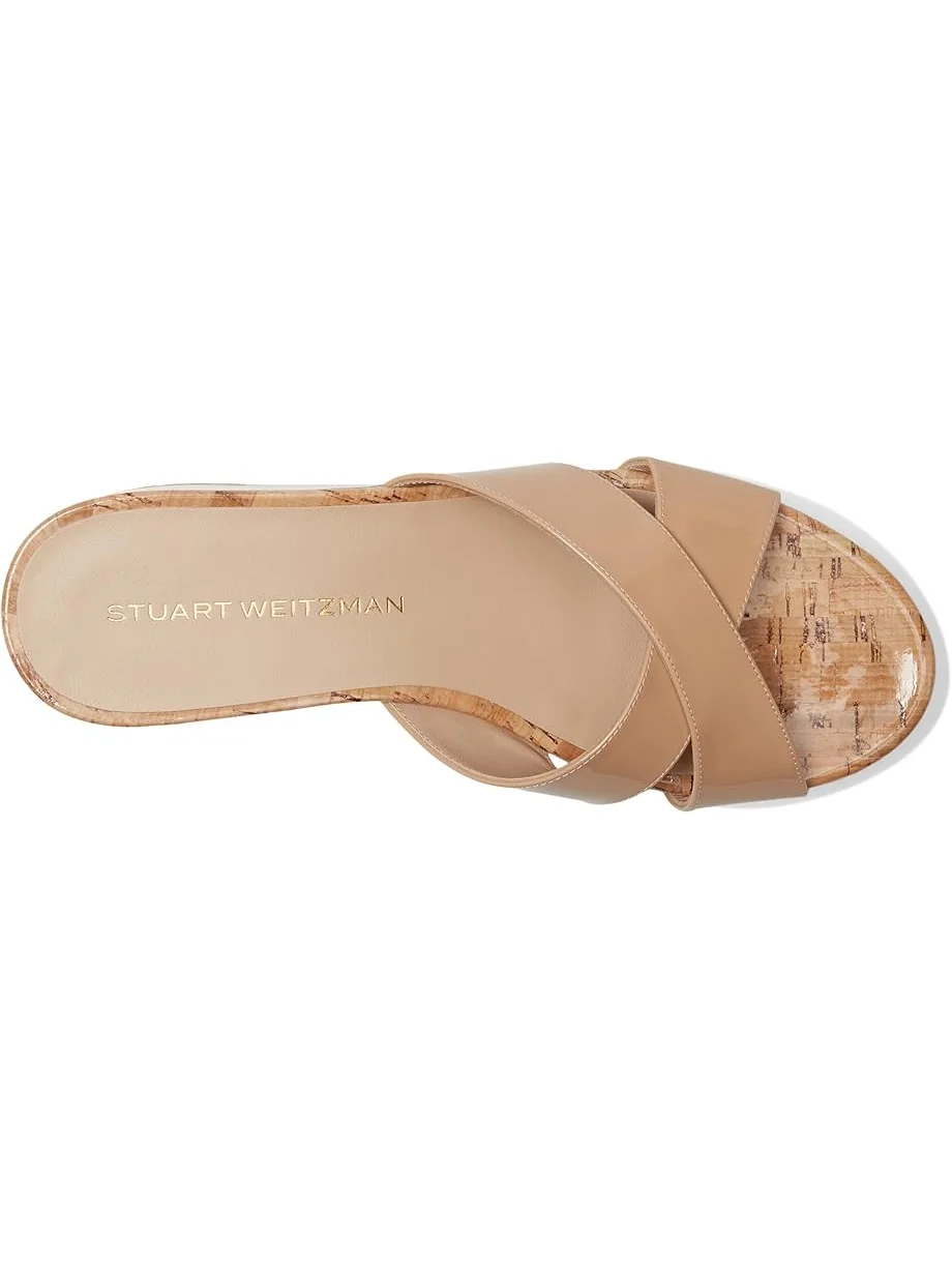Туфли Stuart Weitzman Dayna Wedge Slide — изображение 2 из 7, адобе
