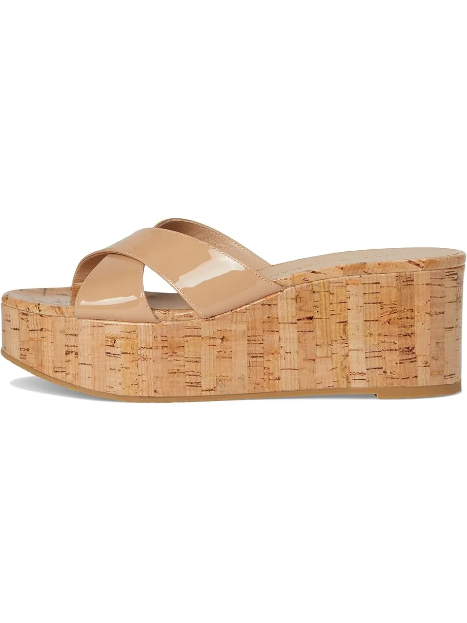 Туфли Stuart Weitzman Dayna Wedge Slide — изображение 4 из 7, адобе