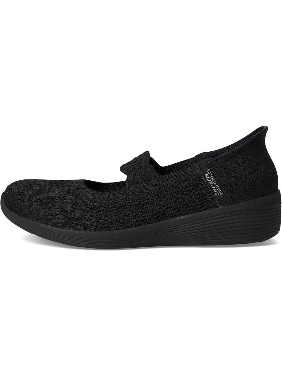 Балетки SKECHERS Arya - Oh So Sweet Hands Free Slip-Ins — изображение 4 из 7, черный