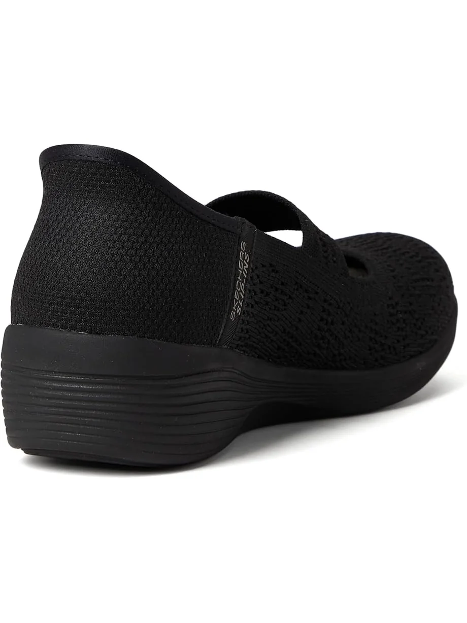 Балетки SKECHERS Arya - Oh So Sweet Hands Free Slip-Ins — изображение 5 из 7, черный