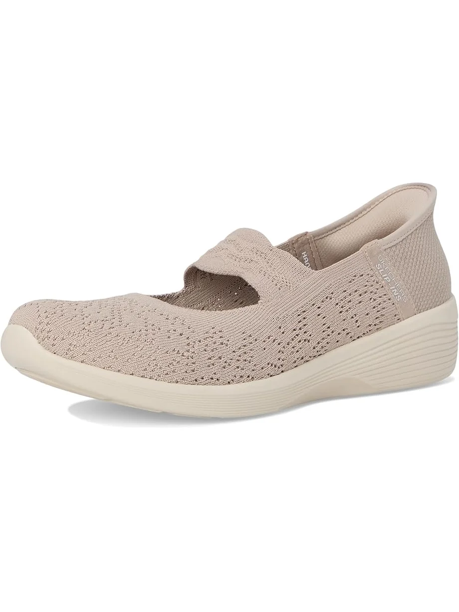 Балетки SKECHERS Arya - Oh So Sweet Hands Free Slip-Ins — изображение 7 из 7, серо-коричневый