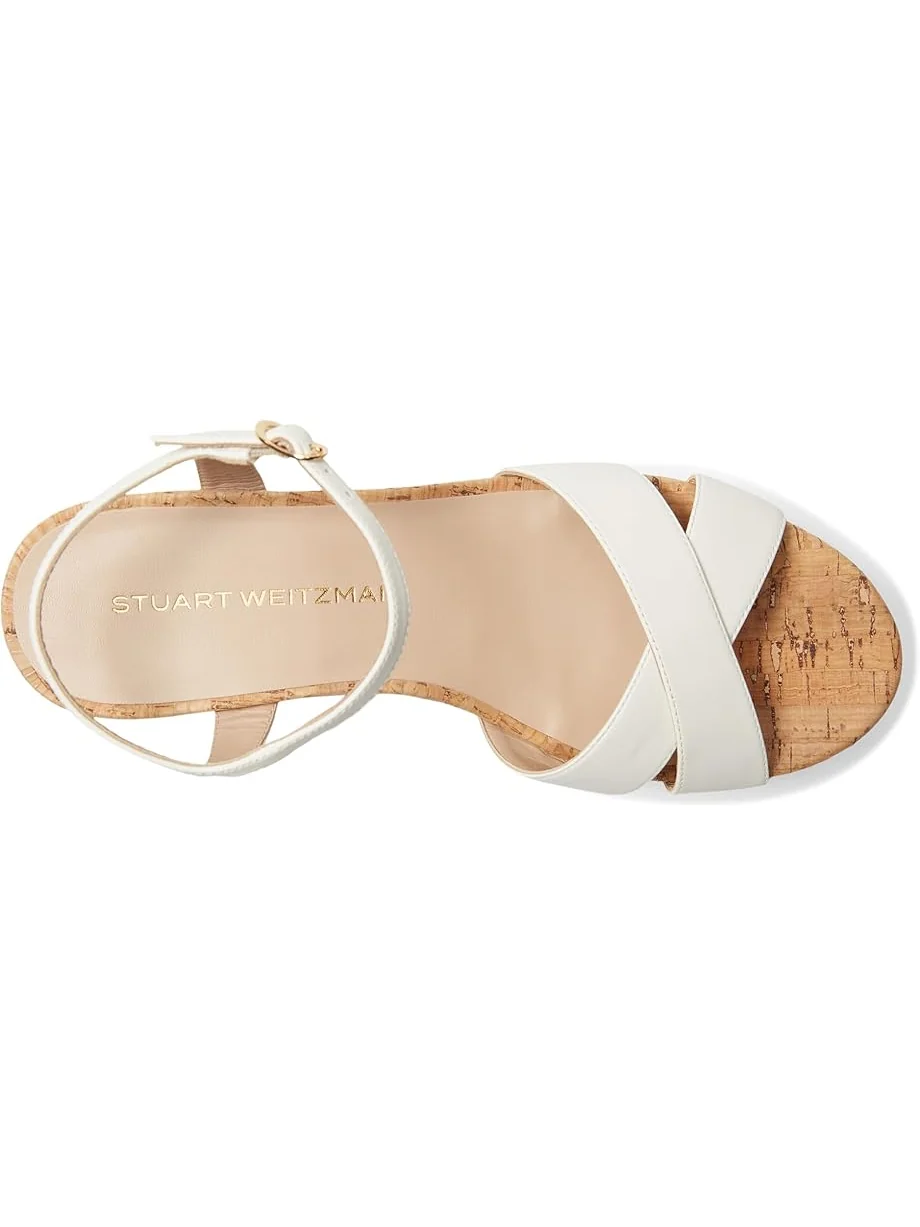 Туфли Stuart Weitzman Dayna Wedge — изображение 2 из 7, кремовый