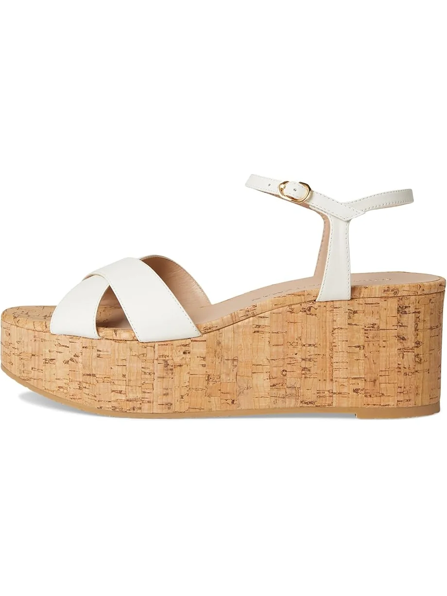 Туфли Stuart Weitzman Dayna Wedge — изображение 4 из 7, кремовый