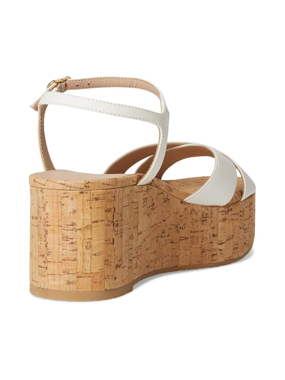 Туфли Stuart Weitzman Dayna Wedge — изображение 5 из 7, кремовый