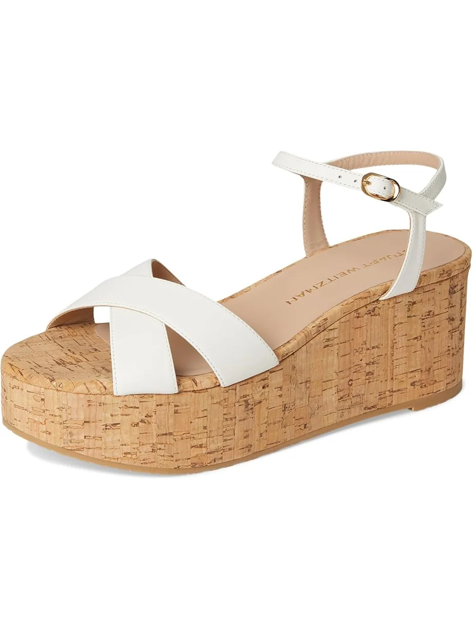 Туфли Stuart Weitzman Dayna Wedge — изображение 7 из 7, кремовый